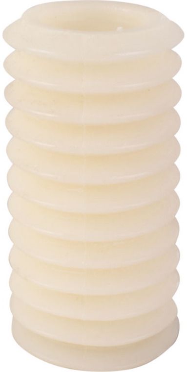 Žvakė CIRCLE LARGE LARGE IVORY, 15x7,5 cm