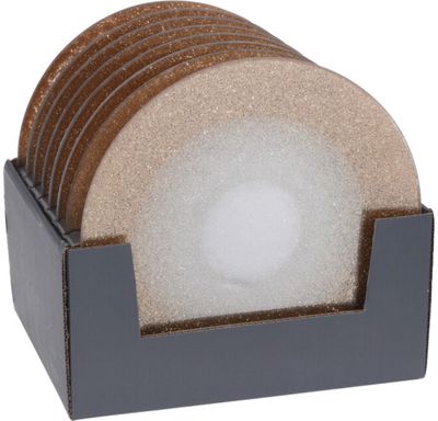 Dekoracinė lėkštė GOLD WITH GLITTER, 20 cm