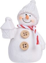 Kalėdinė dekoracija SNOWMAN, 7 cm