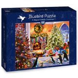 Dėlionė BLUEBIRD A Magical View to Christmas 1000 det.