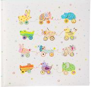 Albumas GB ANIMAL ON WHEEL, 60psl., 25x25, white