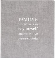 Albumas GB LINUM LIGHT GREY, 60psl., 30x31, white