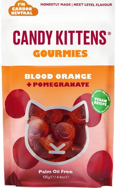 Guminukai CANDY KITTEN Gourmies Blood Orange & Pomegranate 125 g.