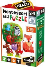 Pirmoji dėlionė HEADU Montessori MIŠKAS
