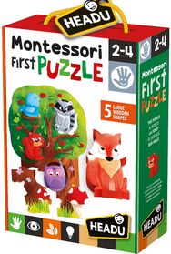 Pirmoji dėlionė HEADU Montessori MIŠKAS