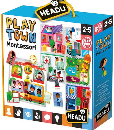 Rinkinys HEADU Montessori MIESTAS