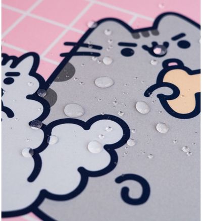 Kilimėlis darbo stalui GAMING PUSHEEN su LED, XXL