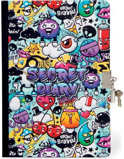 Dienoraštis I-Total GRAPHITTI su spynele