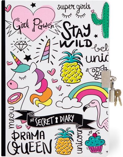 Dienoraštis I-Total UNICORN su spynele