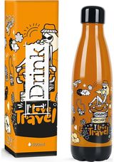 Nerūdijančio plieno gertuvė TRAVEL DOODLE, 500 ml