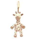 Kūdikio žaislas MY TEDDY Giraffe clip on Creme