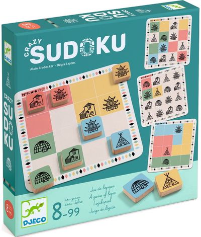 Loginis žaidimas DJECO CRAZU SUDOKU
