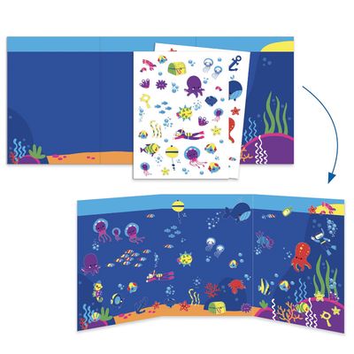 Kūrybinis rinkinys DJECO Multi-activity kit Seaside delights