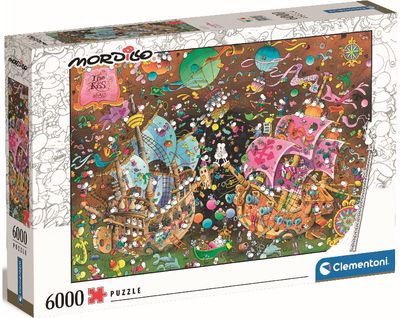 Dėlionė CLEMENTONI MORDILLO THE KISS 6000 det.