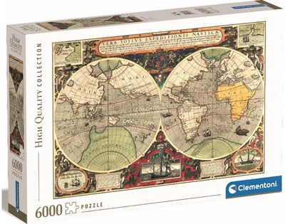 Dėlionė CLEMENTONI ANTIQUE NAUTICAL 6000 det.
