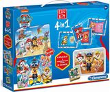 Žaidimų ir dėlionių rinkinys CELEMENTONI EDUKIT 4IN1 PAW PATROL