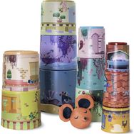 Žaislas indelių bokštas MYSTERY CASTLE