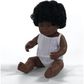 Anatomiškai tiksli MINILAND lėlė afroamerikietė mergaitė 38 cm