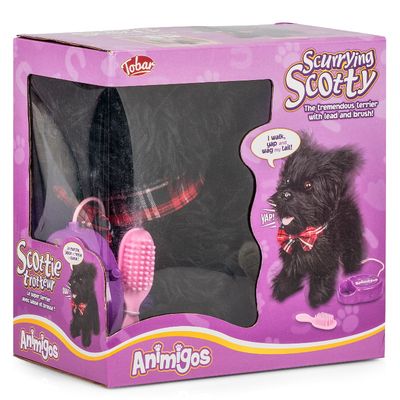 Vaikštantis ir lojantis šuniukas SCURRYING SCOTTY DOG