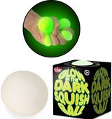 Antistresinis kamuoliukas GLOW IN THE DARK SQUISH BALL
