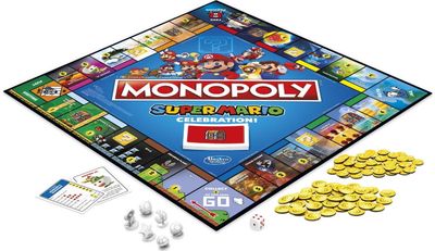 Stalo žaidimas MONOPOLY NINTENDO SUPER MARIO CELEBRATION