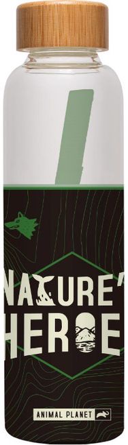 Stiklinė gertuvė ANIMAL PLANET, 500 ml