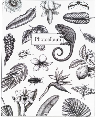 Nuotraukų albumas TROPICAL BW, kišeninis, 13x20/96
