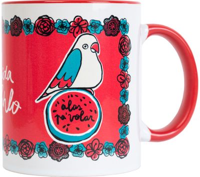 Puodelis FRIDA KAHLO WINGS, 300 ml