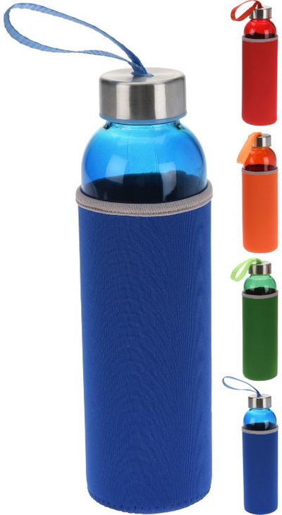 Stiklinė gertuvė NEOPRENE COVER, 500 ml
