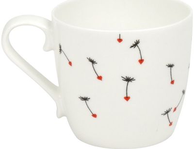 Porceliano puodelis HEARTS/ DANDELION