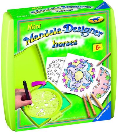 Kūrybinis rinkinys RAVENSBURGER Mini Mandala Horse