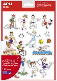 Lipdukai APLI SPORTO ŠAKOS REM 12S