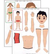 Lipdukai APLI KŪNO DALYS 2S