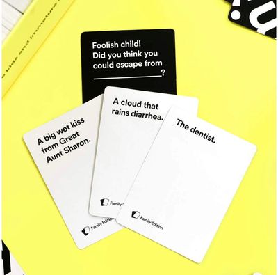 Stalo žaidimas CARDS AGAINS HUMANITY. Family Edition (EN)