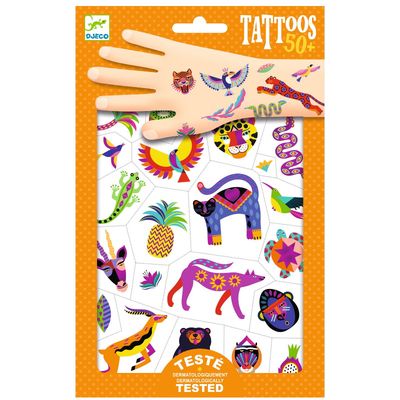 Laikinosios tatuiruotės DJECO WILD BEAUTY
