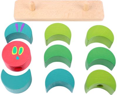 Lavinamasis žaislas The Very Hungry Caterpillar Stacking Game