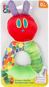 Kūdikio žaislas - barškutis The Very Hungry Caterpillar