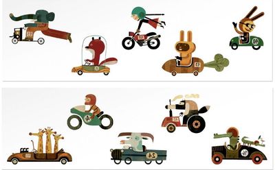 Laikinosios tatuiruotės LONDJI Race