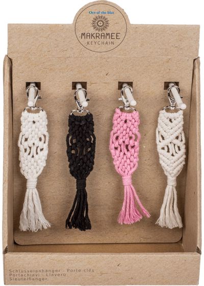 Raktų pakabukas MAKRAMEE