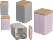 Metalinė dėžutė biriems produktams RECTANGULAR , 10,7 x 16 cm