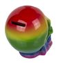 Taupyklė RAINBOW SKULL, 13 cm