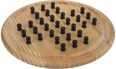 Stalo žaidimas SOLITAIRE (medis) 28, 5 x 28, 5 cm.