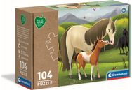 Dėlionė CLEMENTONI HORSES 104 det. PFF