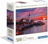 Dėlionė CLEMENTONI PORTLAND HEAD 500 det. (kvadr. dėžutė)
