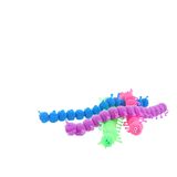 Žaislas STRETCHY CENTIPEDES spalvotas tamprus vikšrelis įv. rūšys