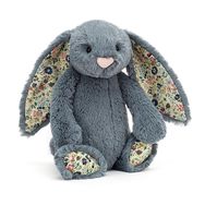 Pliušinis žaislas zuikis BLOSSOM Dusky Blue Bunny (vidutinis)