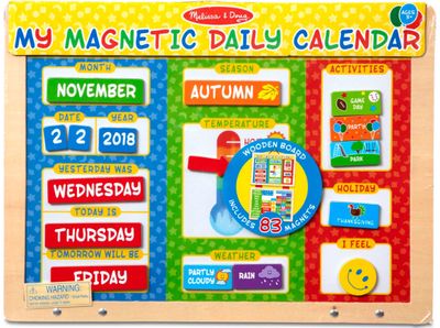 Magnetinis kalendorius MELISSA&DOUG My First Daily