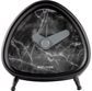 Žadintuvas TRIANGLE MARBLE LOOK BLACK, 8,6 cm