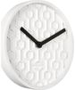 Sieninis laikrodis HONEYCOMB DARK WHITE, Ø31 cm