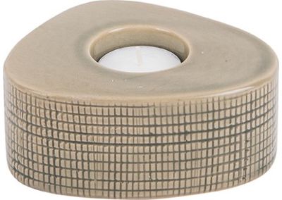 Žvakidė TRIANGLE CERAMIC GREEN, 5,2 cm